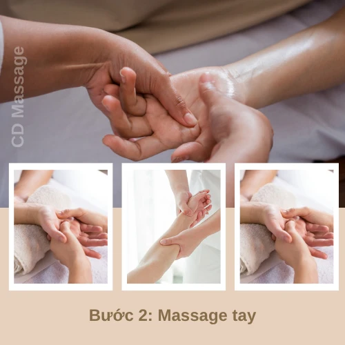 Quy Trình Massage Tay CD Massage