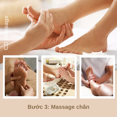Quy Trình Massage Chân CD Massage
