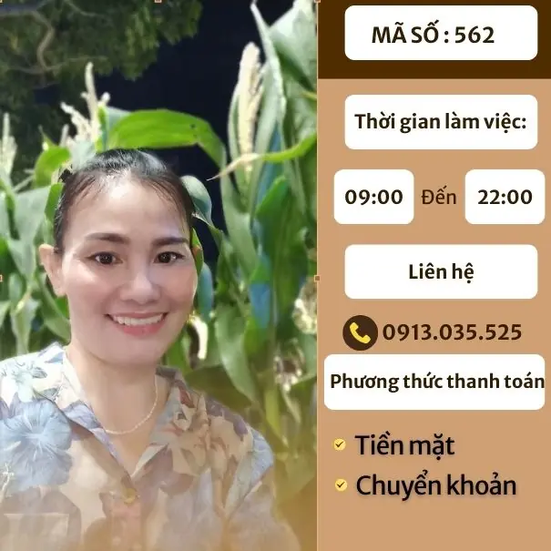 MÃ SỐ KTV 562 : MASSAGE TẠI NHÀ TP.HCM 9h-22h