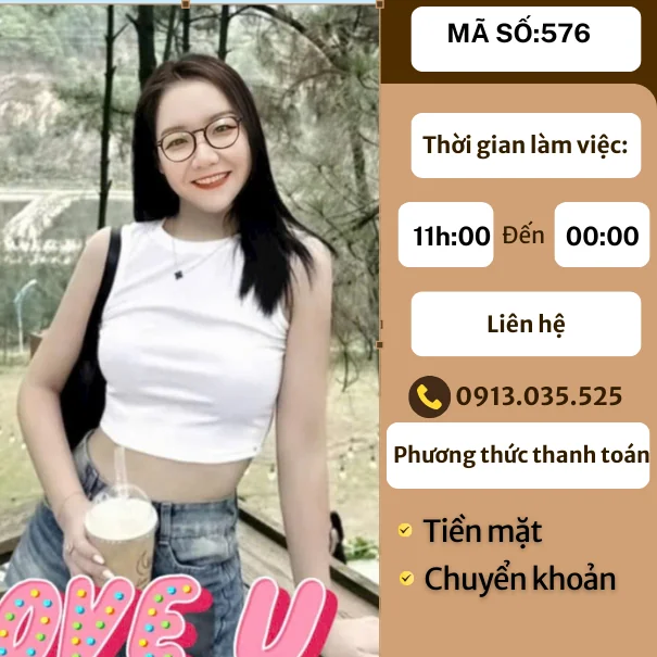 MÃ SỐ KTV 576: MASSAGE TẠI NHÀ TP.HCM 11h-00h