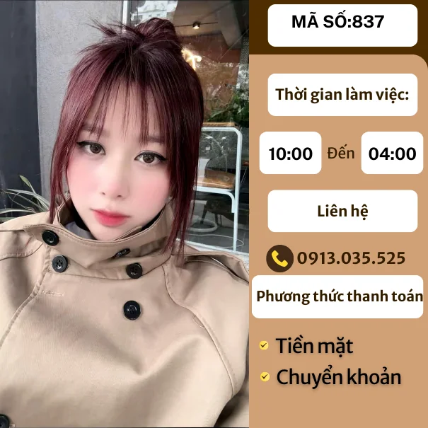 MÃ SỐ KTV 837: MASSAGE TẠI NHÀ TP.HN 10h-04h