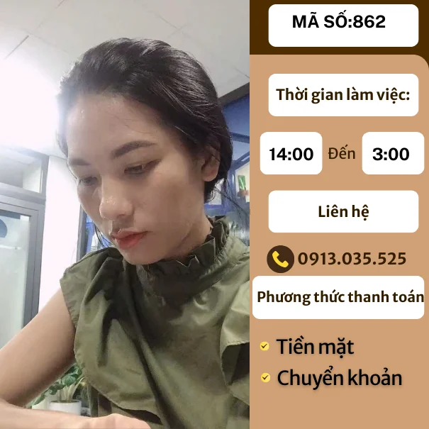 MÃ SỐ KTV 862: MASSAGE TẠI NHÀ HÀ NỘI 14h-3h