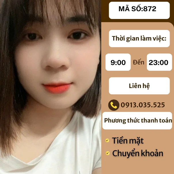 MÃ SỐ KTV 872: MASSAGE TẠI NHÀ HÀ NỘI 9h-23h
