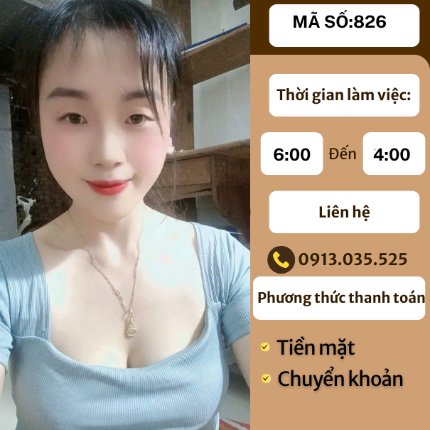 MÃ SỐ KTV 826: MASSAGE TẠI NHÀ TP.HN 06h-4h