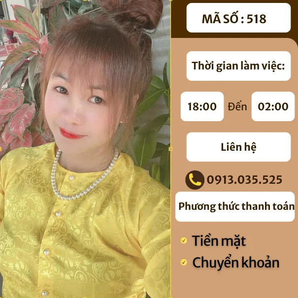 MÃ SỐ KTV 518: MASSAGE TẠI NHÀ TP.HCM 12H-2H