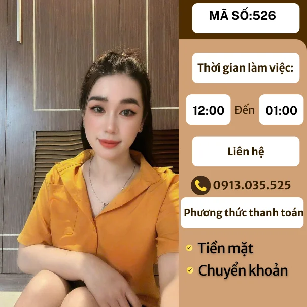 MÃ SỐ KTV 526 : MASSAGE TẠI NHÀ 12h-1h