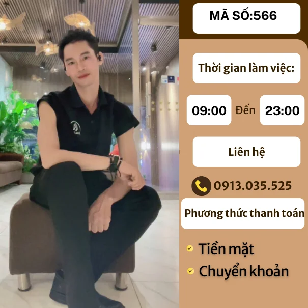 MÃ SỐ KTV 566: MASSAGE TẠI NHÀ TP.HCM 09h-23h