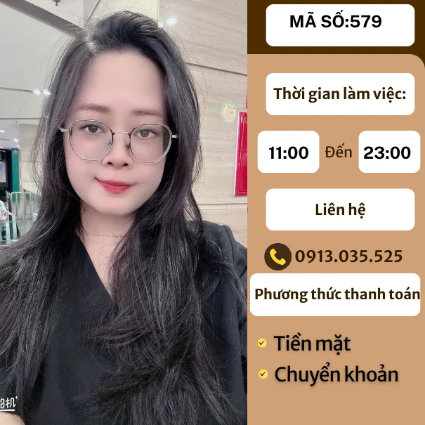 MÃ SỐ KTV 579: MASSAGE TẠI NHÀ TP.HCM 11h-23h