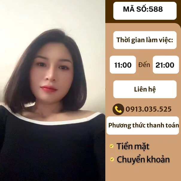 MÃ SỐ KTV 588: MASSAGE TẠI NHÀ TP.HCM 11h-21h