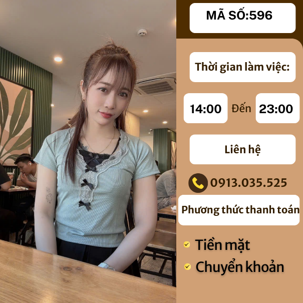 MÃ SỐ KTV 596: MASSAGE TẠI NHÀ TP.HCM 14h-23h