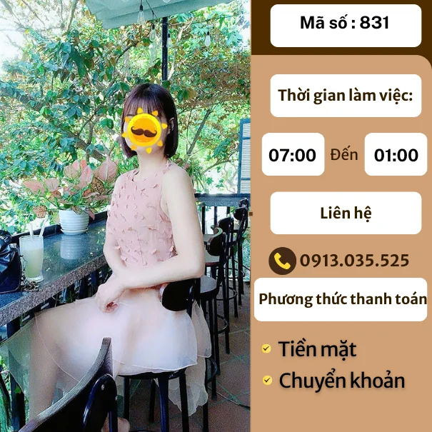 MÃ SỐ KTV 831: MASSAGE TẠI NHÀ TP.HN 7H-23H