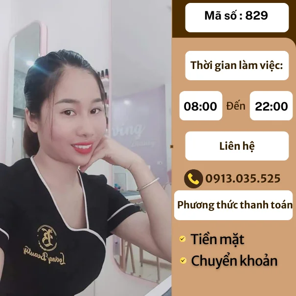 MÃ SỐ KTV 829: MASSAGE TẠI NHÀ TP.HN 8h-22h