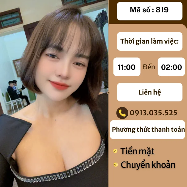 MÃ SỐ KTV 819: MASSAGE TẠI NHÀ TP.HN 11H-2H
