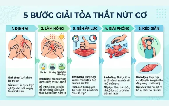 LỘ TRÌNH XOA BÓP TOÀN THÂN PHỤC HỒI CƠ BẮP: ẤN HUYỆT GIẢI TỎA ĐIỂM CƠ CHO VĐV