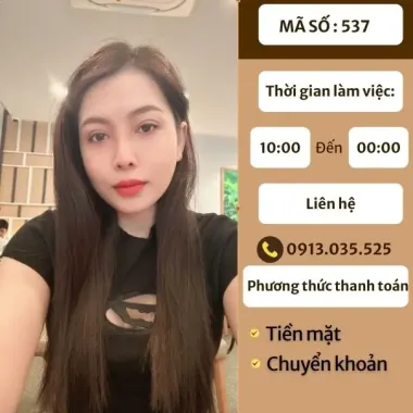 MÃ SỐ KTV 537: MASSAGE TẠI NHÀ TP.HCM 10h-0h