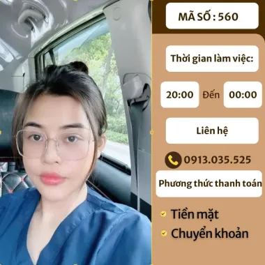 MÃ SỐ KTV 560 : MASSAGE TẠI NHÀ TP.HCM 20h-00h