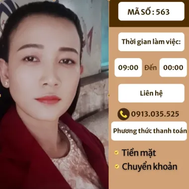 MÃ SỐ KTV 563 : MASSAGE TẠI NHÀ TP.HCM 9h-00h