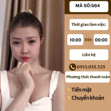 MÃ SỐ KTV 564 : MASSAGE TẠI NHÀ TP.HCM 10h-00h