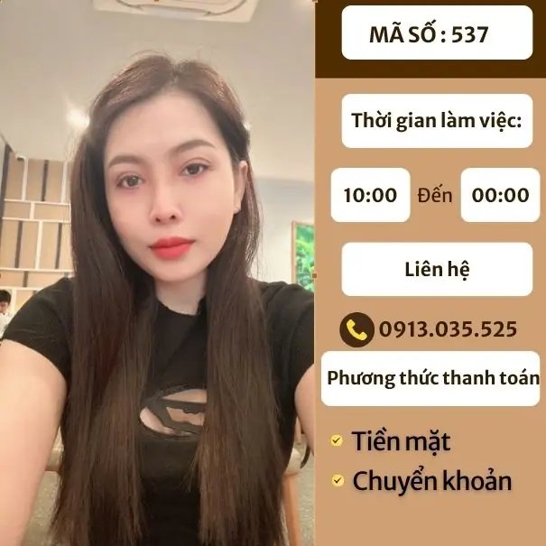 MÃ SỐ KTV 537: MASSAGE TẠI NHÀ TP.HCM 10h-0h