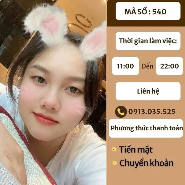 MÃ SỐ KTV 540: MASSAGE TẠI NHÀ TP.HCM 11H-22H