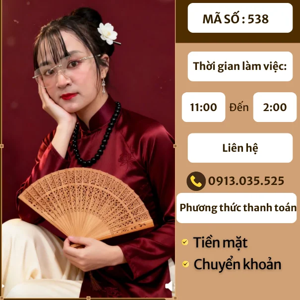 MÃ SỐ KTV 538: MASSAGE TẠI NHÀ TP.HCM 11h-2h
