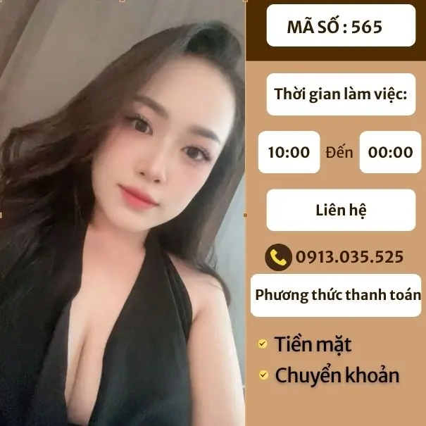 MÃ SỐ KTV 565 : MASSAGE TẠI NHÀ TP.HCM 10h-00h