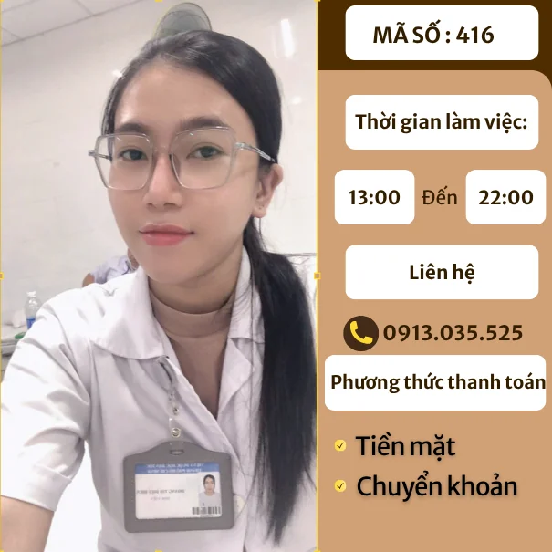 MÃ SỐ KTV 416: MASSAGE TẠI NHÀ TP.ĐÀ NẴNG 13h-22h