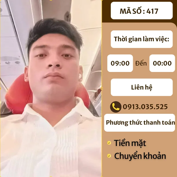 MÃ SỐ KTV 417: MASSAGE TẠI NHÀ HÀ NỘI 9h-00h
