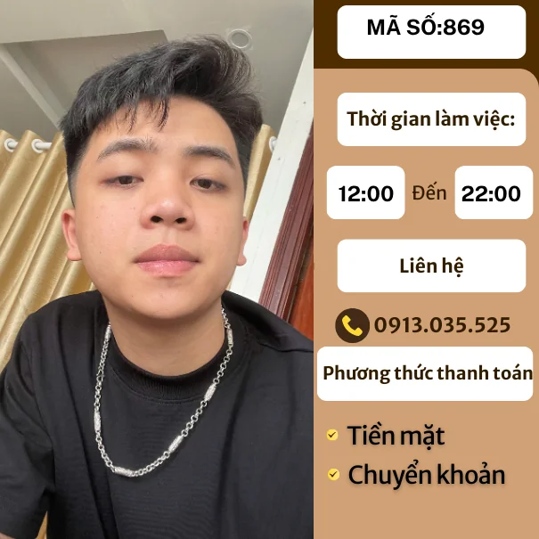 MÃ SỐ KTV 869: MASSAGE TẠI NHÀ HÀ NỘI 12h-22h