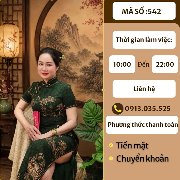 MÃ SỐ KTV 542: MASSAGE TẠI NHÀ TP.HCM 10H-22H