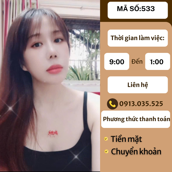 MÃ SỐ KTV 533: MASSAGE TẠI NHÀ TP.HCM 9h-1h