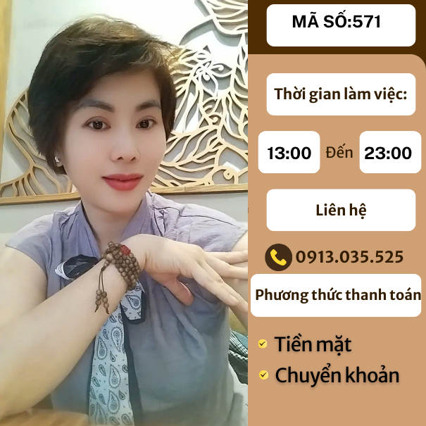 MÃ SỐ KTV 571: MASSAGE TẠI NHÀ TP.HCM 13h-23h