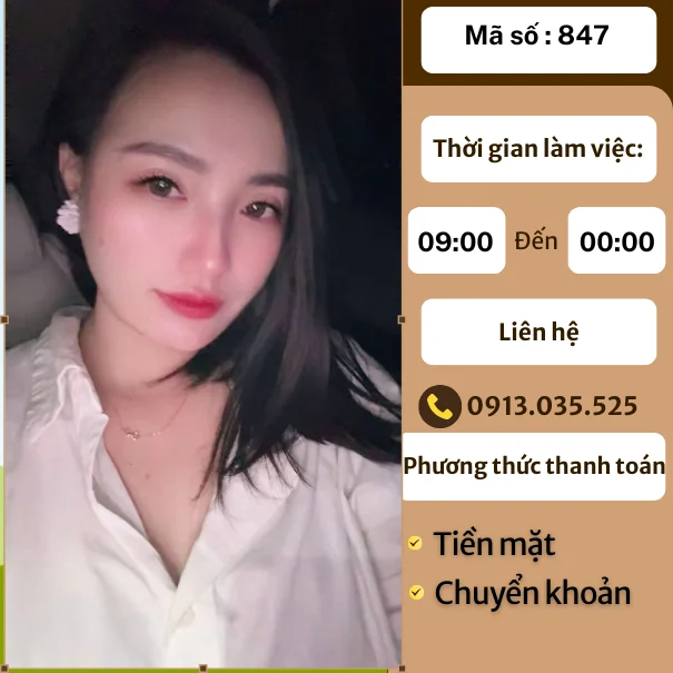 MÃ SỐ KTV 847: MASSAGE TẠI NHÀ TP.HN 9h-00h