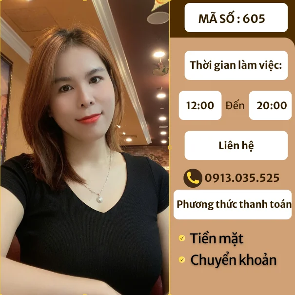 MÃ SỐ KTV 605: MASSAGE TẠI NHÀ TP.HCM 09h-01h
