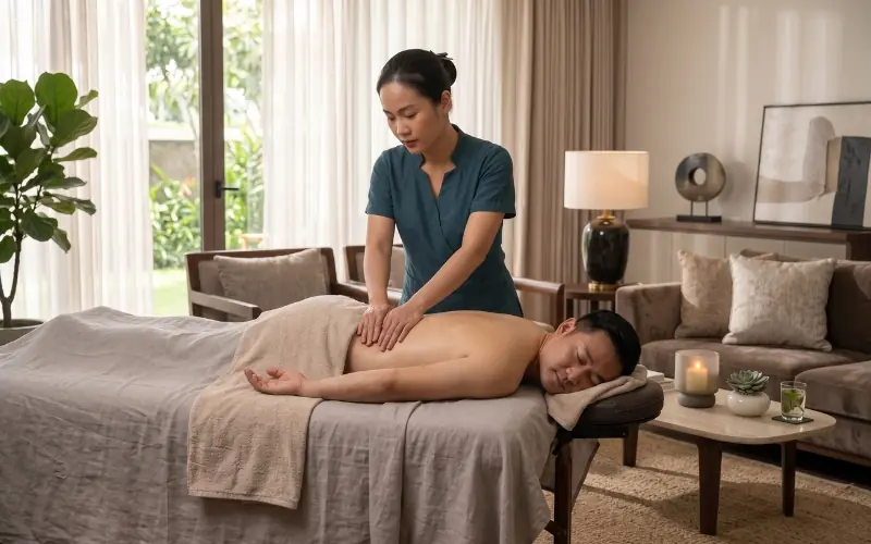 kỹ thuật massage cho người lao động nặng đ&uacute;ng c&aacute;ch