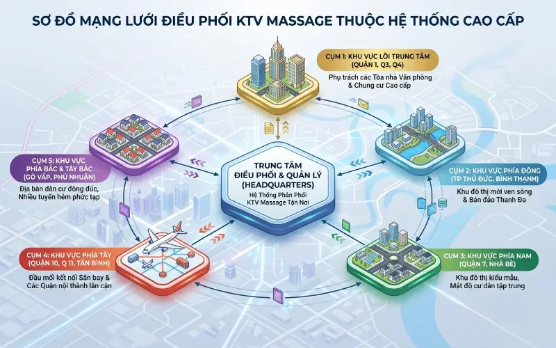 trung t&acirc;m massage tại nh&agrave; trạm điều phối