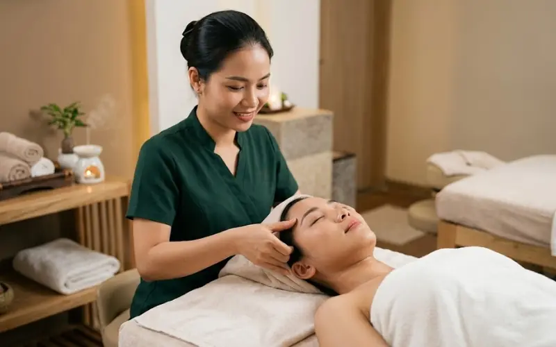 Kỹ thuật massage giảm đau nửa đầu