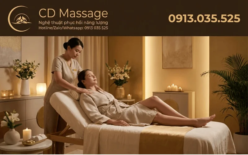 Quy tr&igrave;nh Massage tại nh&agrave; Cầu Giấy