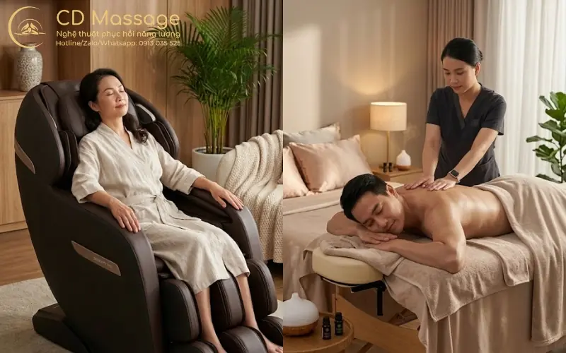 GHẾ MASSAGE TOÀN THÂN CÓ THAY THẾ ĐƯỢC KTV: ĐO LƯỜNG ROI VÀ GIỚI HẠN CƠ HỌC CỦA CON LĂN