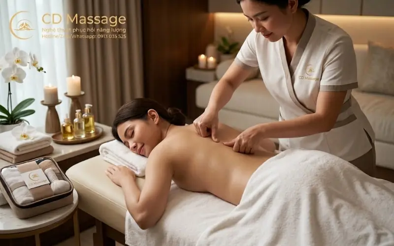 MASSAGE BODY TẬN NƠI TẠI TP.HCM: LIỆU TRÌNH 90 PHÚT THÔNG KINH LẠC KHÔNG CHI PHÍ ẨN