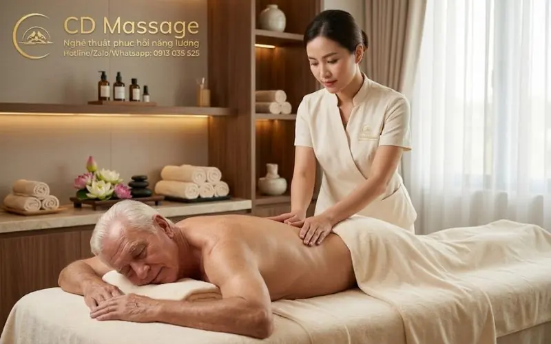 DỊCH VỤ MASSAGE TẠI NHÀ QUẬN 10 CHO NGƯỜI CAO TUỔI GIÚP NGỦ NGON