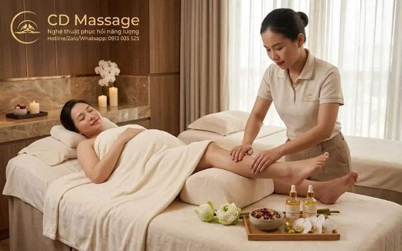 massage thư giãn cho mẹ bầu