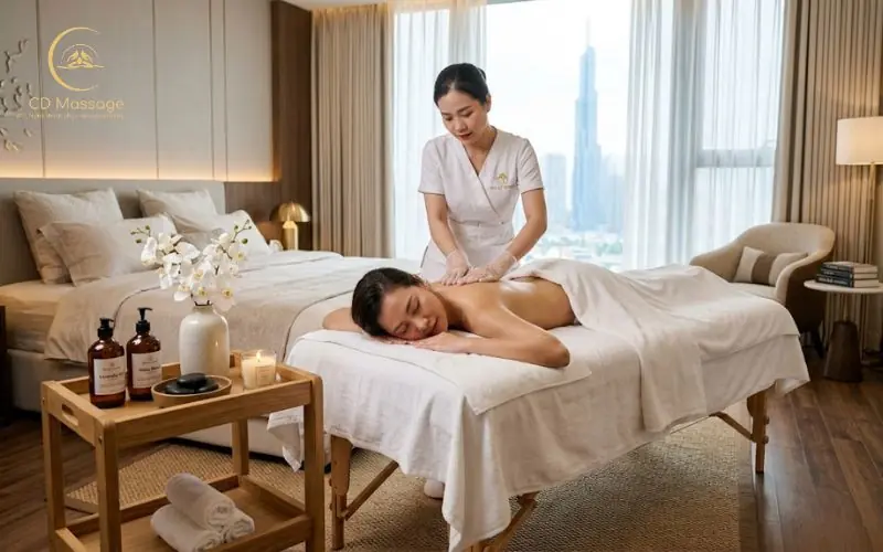 Quy trình dịch vụ massage tại nhà chuyên nghiệp CD MASSAGE