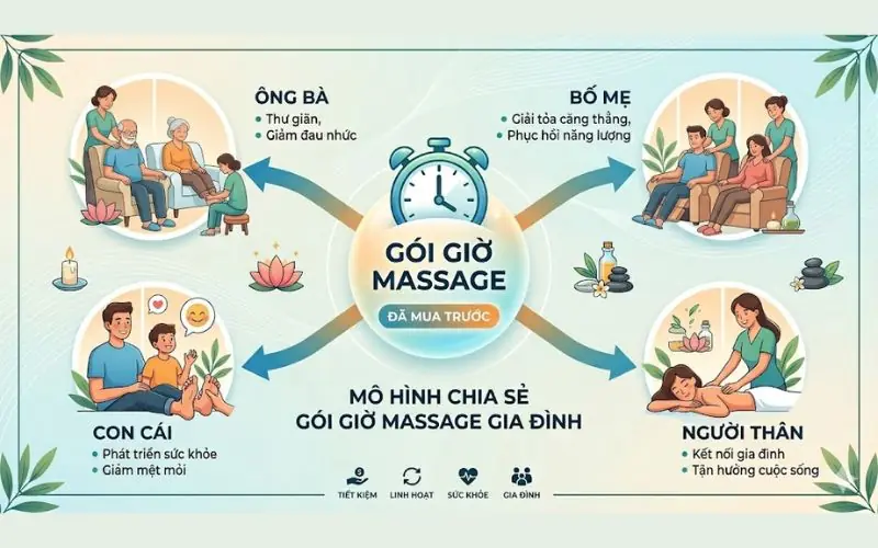 Lợi ích kinh tế khi đặt massage tại nhà theo giờ