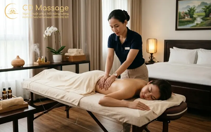 MASSAGE BODY THƯ GIÃN TOÀN THÂN: XOA BÓP PHỤC HỒI NĂNG LƯỢNG GIẢM CĂNG CƠ TẠI TP.HCM