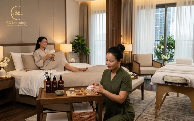 SO SÁNH MASSAGE TẠI SPA ĐÔNG ĐÚC VÀ MASSAGE TẠI NHÀ CUỐI TUẦN: TỐI ƯU 90 PHÚT CHỜ ĐỢI VÀ GIẢM STRESS