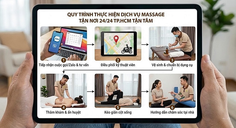 quy trình massage tận nơi 24/24 TP.HCM